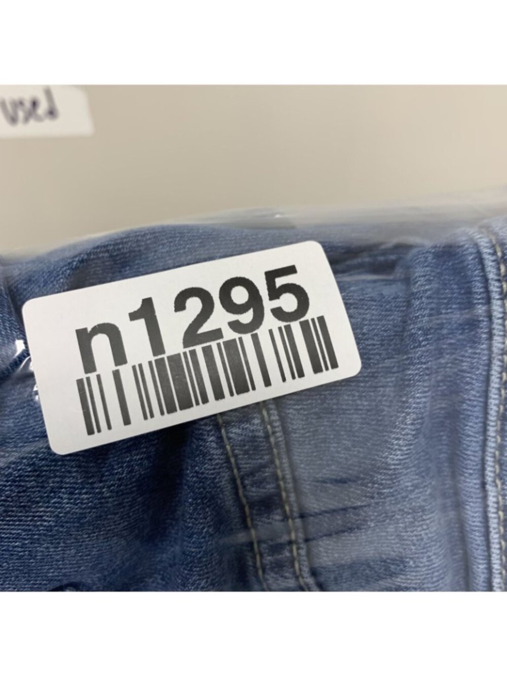 Lucky Brand Men's 36x32 223 Straight Leg Stretch Denim Jeans Light Blue n1295 - Picture 9 of 9